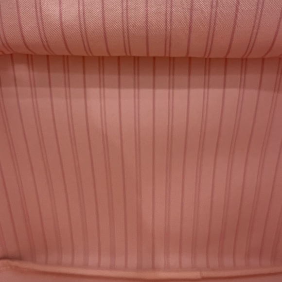 100% Authentic Louis Vuitton Damier Azur Neverfull MM w/ Rose Ballerine NWT - Picture 8 of 16